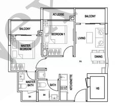 Kensington Square (D19), Apartment #500189051